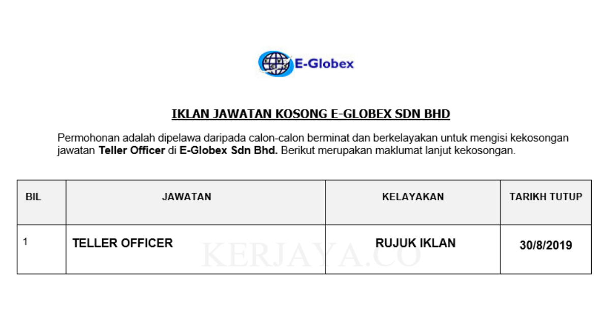 E-Globex Sdn Bhd