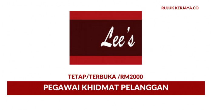 Lee_S Frozen Food Sdn Bhd Pegawai Khidmat Pelanggan Di Lee