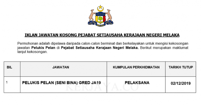 Pejabat Setiausaha Kerajaan Negeri Melaka