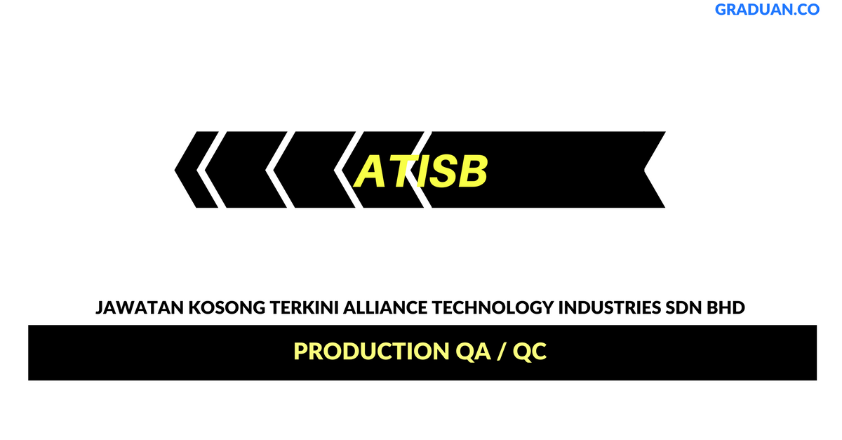Permohonan Jawatan Kosong Terkini Alliance Technology Industries Sdn Bhd