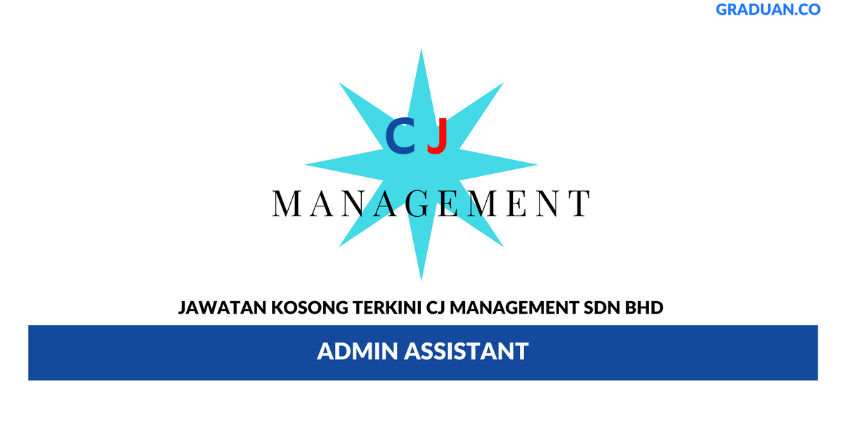 Permohonan Jawatan Kosong Terkini CJ Management Sdn Bhd