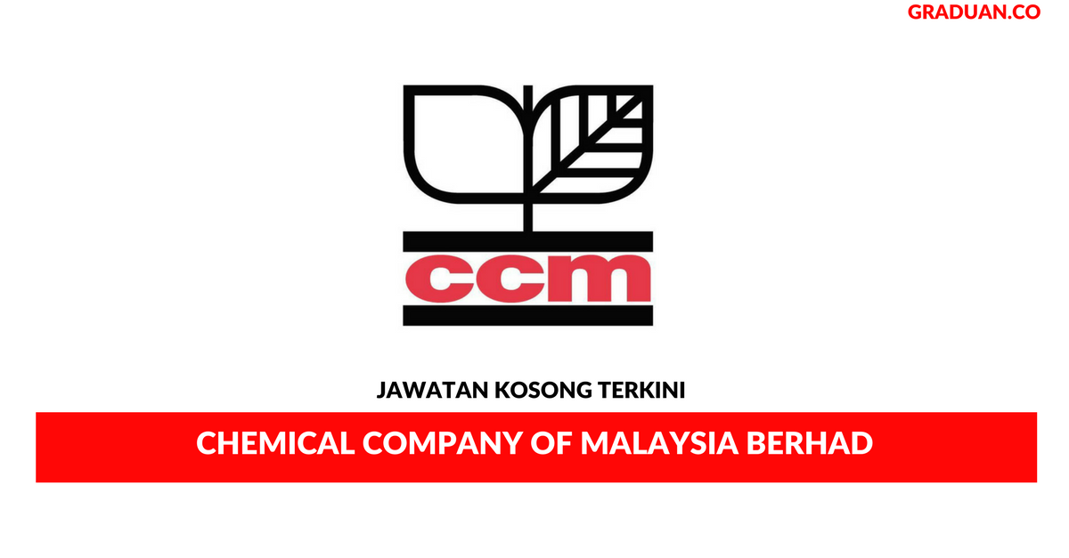 Permohonan Jawatan Kosong Terkini Chemical Company of Malaysia Berhad