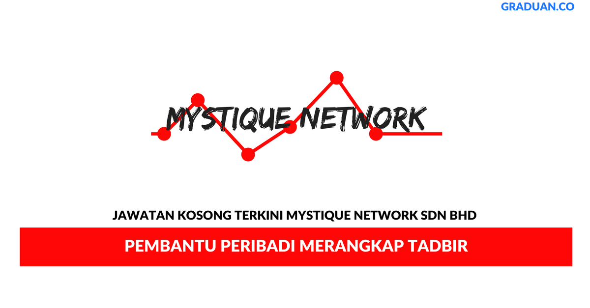 Permohonan Jawatan Kosong Terkini Mystique Network Sdn Bhd