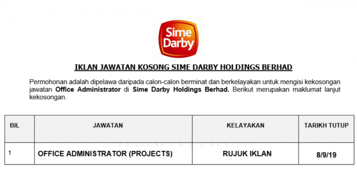Sime Darby Holdings Berhad Sime Darby Holdings Berhad