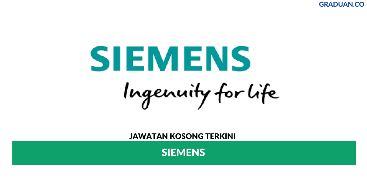 Permohonan Jawatan Kosong Terkini Siemens