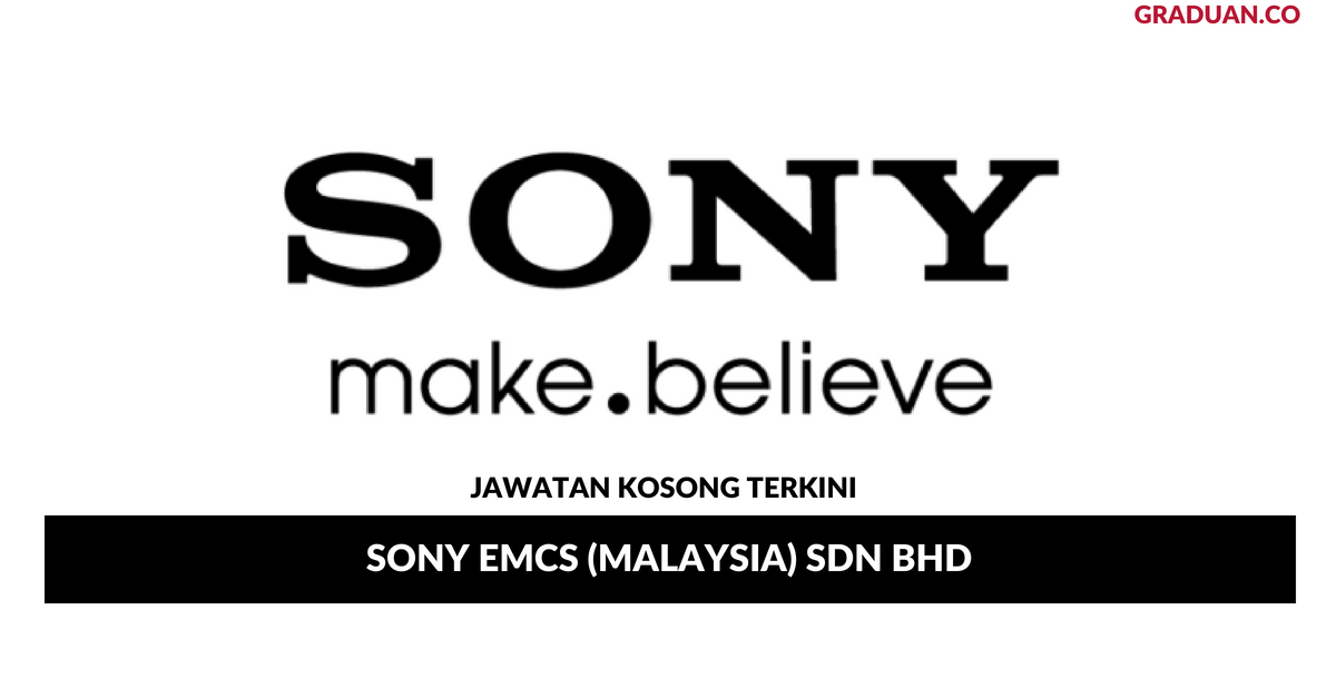 Permohonan Jawatan Kosong Terkini Sony EMCS (Malaysia) Sdn Bhd