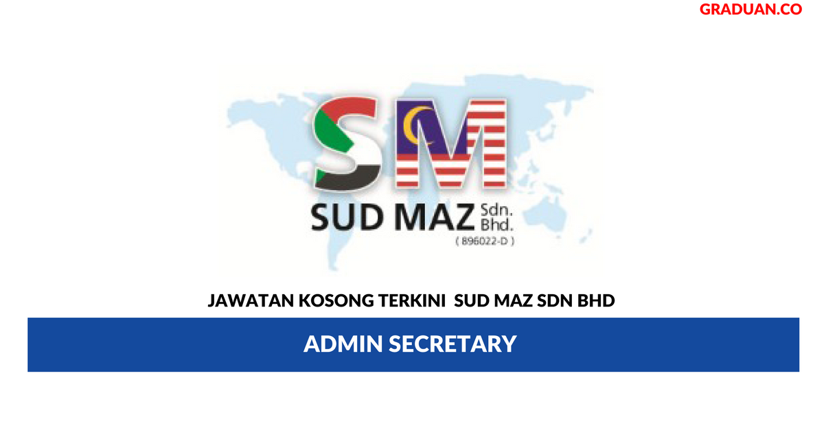 Permohonan Jawatan Kosong Terkini Sud Maz Sdn Bhd