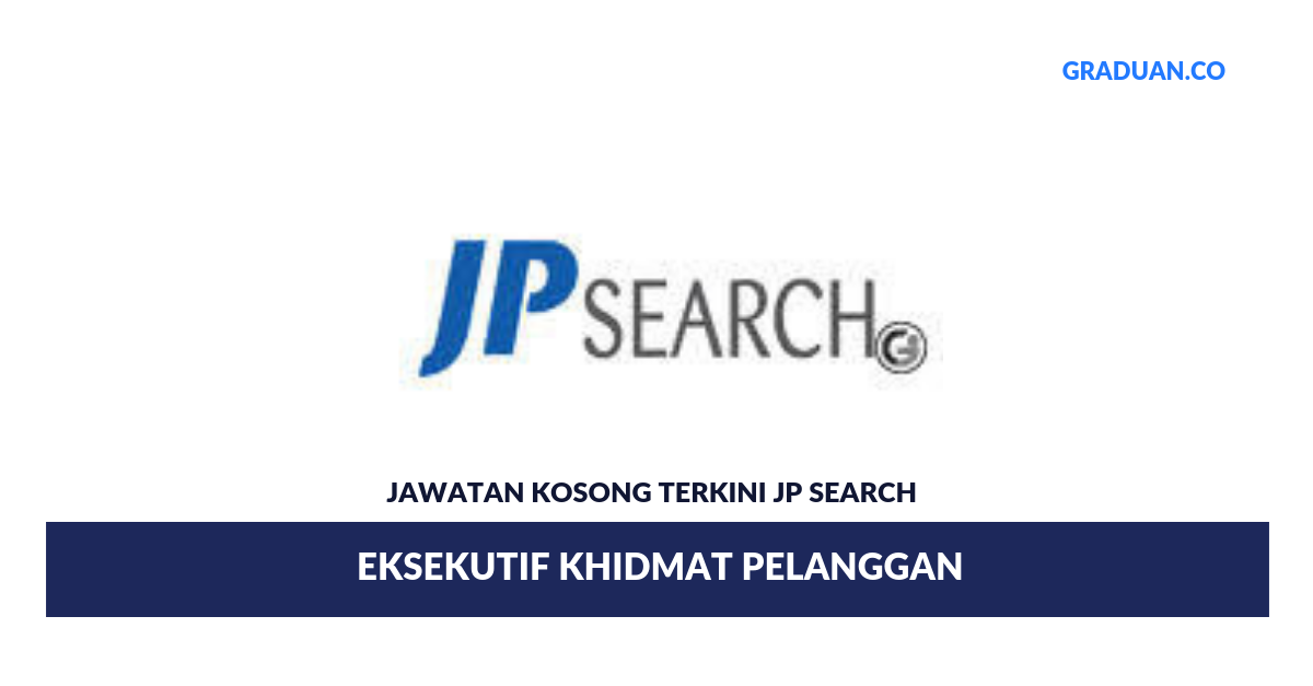 Permohonan Jawatan Kosong Terkini JP Search