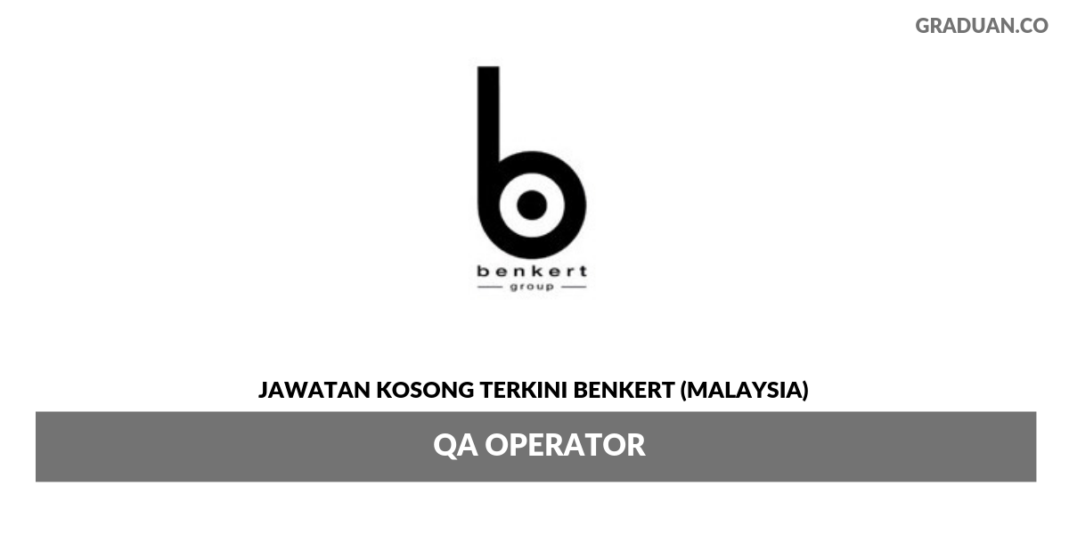 Permohonan Jawatan Kosong Terkini Benkert (Malaysia)