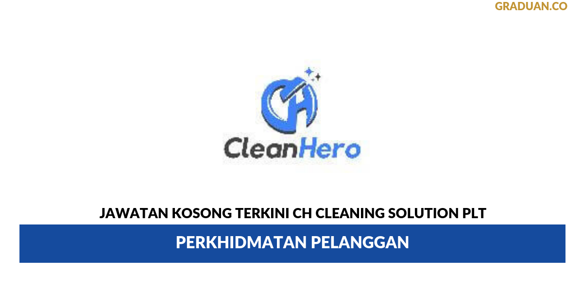 Permohonan Jawatan Kosong Terkini CH Cleaning Solution Plt