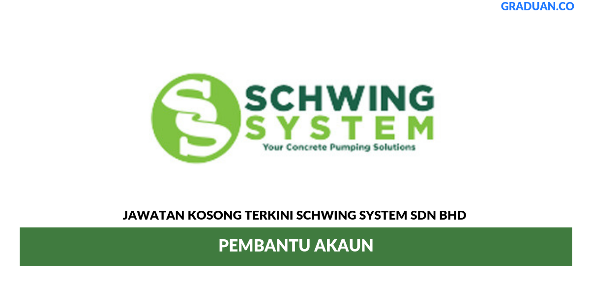 Permohonan Jawatan Kosong Terkini Schwing System Sdn Bhd