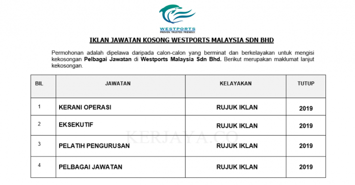 Westports Malaysia Sdn Bhd Westports Malaysia Sdn Bhd