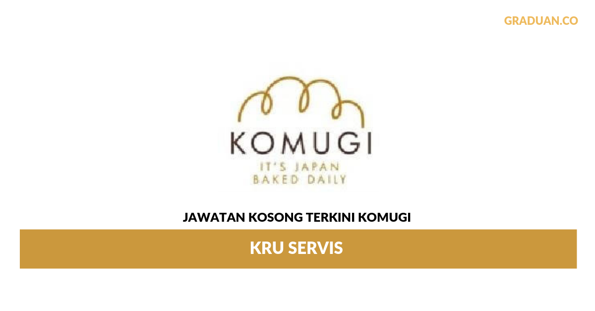 Permohonan Jawatan Kosong Terkini Komugi