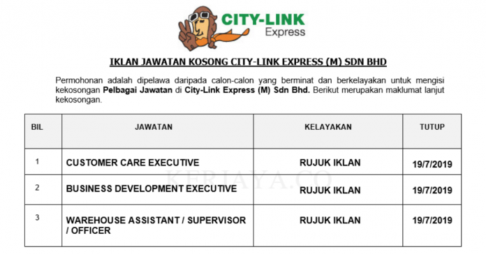 City-Link Express (M) Sdn Bhd City-Link Express (M) Sdn Bhd