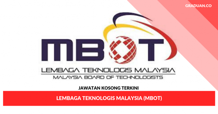 Jawatan Kosong Terkini Lembaga Teknologis Malaysia (MBOT) Jawatan Kosong Terkini Lembaga Teknologis Malaysia (MBOT)