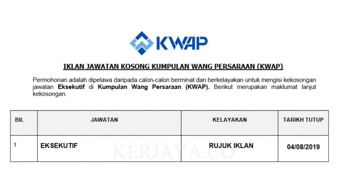 Kumpulan Wang Persaraan (KWAP) Kumpulan Wang Persaraan (KWAP)