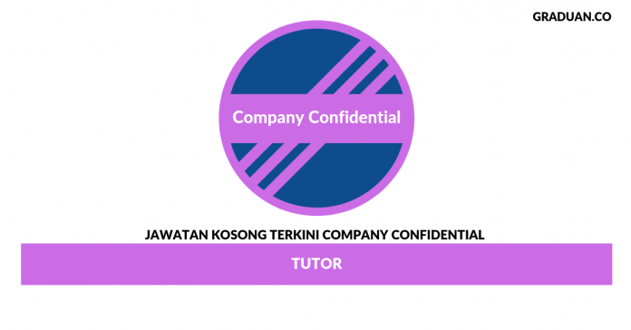 Permohonan Jawatan Kosong Company Confidential Permohonan Jawatan Kosong Company Confidential