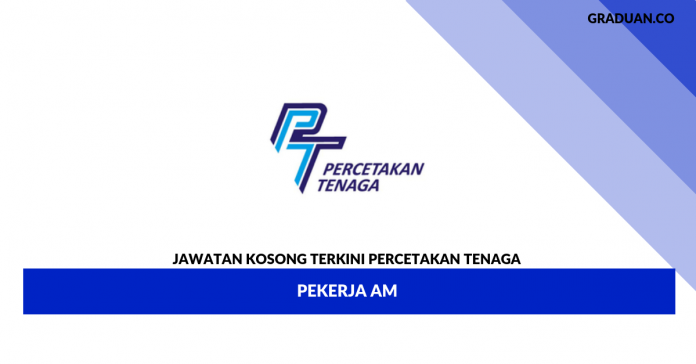 Permohonan Jawatan Kosong Terkini Percetakan Tenaga Permohonan Jawatan Kosong Terkini Percetakan Tenaga
