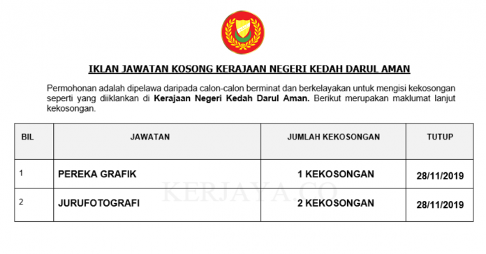 Kerajaan Negeri Kedah Darul Aman