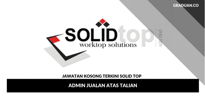 Permohonan Jawatan Kosong Solid Top _ Admin Jualan Atas Talian Permohonan Jawatan Kosong Solid Top _ Admin Jualan Atas Talian