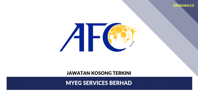 Permohonan Jawatan Kosong Terkini Asian Football Confederation (AFC) Permohonan Jawatan Kosong Terkini Asian Football Confederation (AFC)