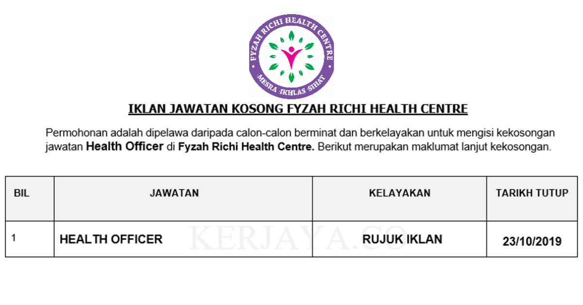Fyzah Richi Health Centre