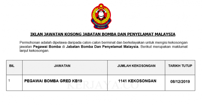 Jabatan Bomba Dan Penyelamat Malaysia