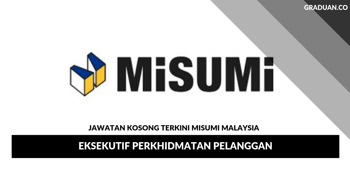 Permohonan Jawatan Kosong Terkini Misumi Malaysia _ Eksekutif Perkhidmatan Pelanggan