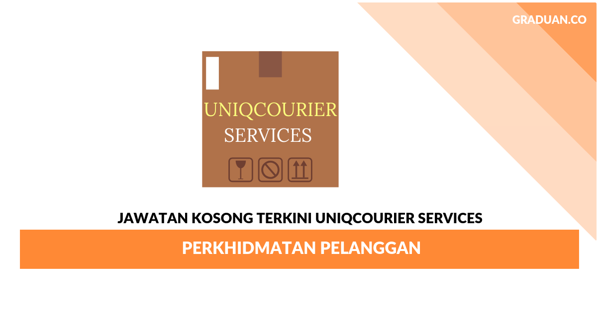 Permohonan Jawatan Kosong Terkini UniqCourier Services _ Perkhidmatan Pelanggan