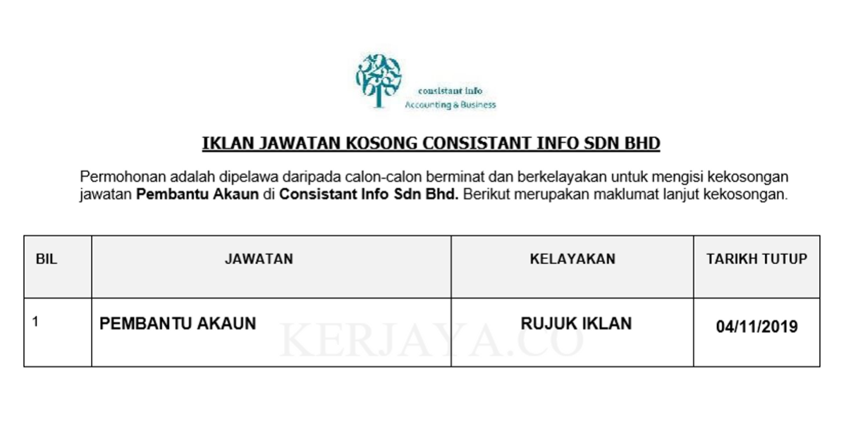 Consistant Info Sdn Bhd