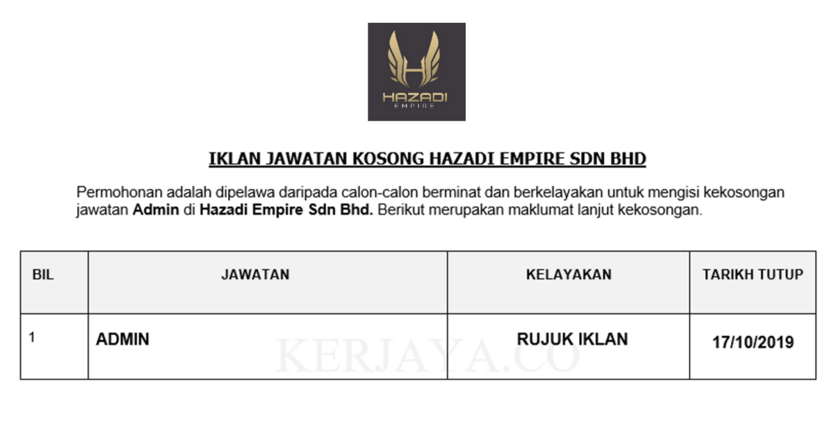 Hazadi Empire Sdn Bhd