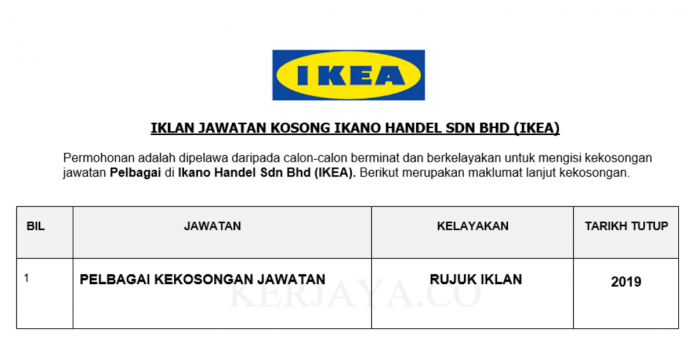 Ikano Handel Sdn Bhd (IKEA) Ikano Handel Sdn Bhd (IKEA)