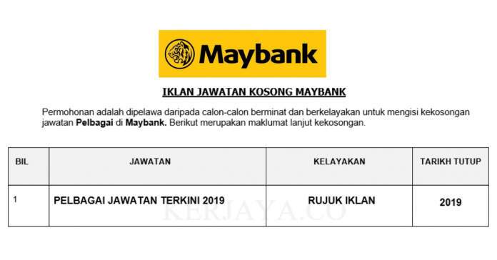 Maybank 2019 Maybank 2019