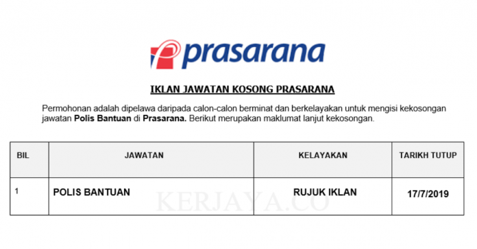 Prasarana Prasarana