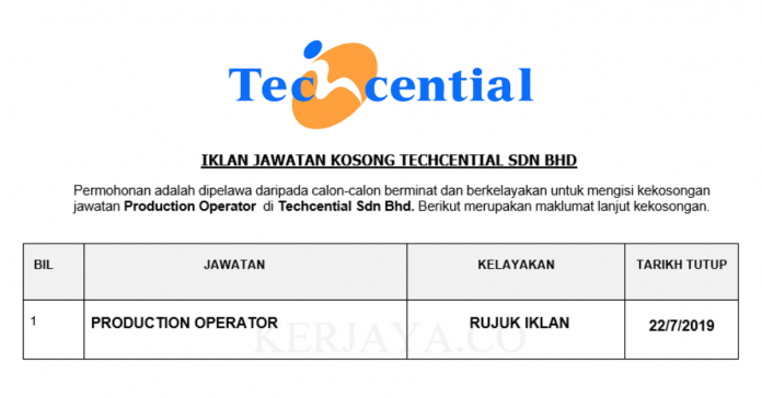 Techcential Sdn Bhd Techcential Sdn Bhd