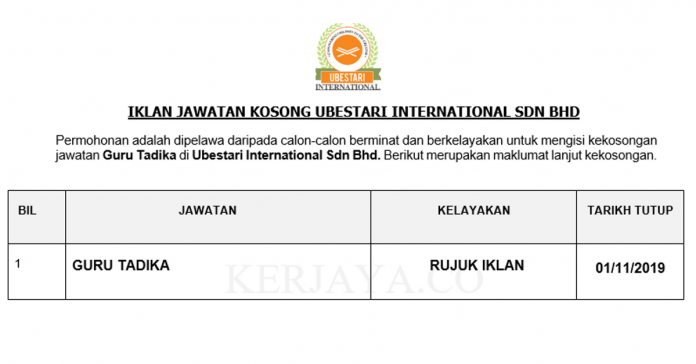 Ubestari International Sdn Bhd