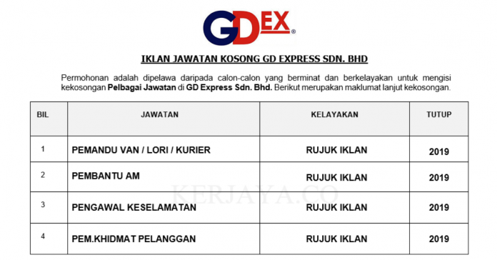 GD Express Sdn. Bhd GD Express Sdn. Bhd