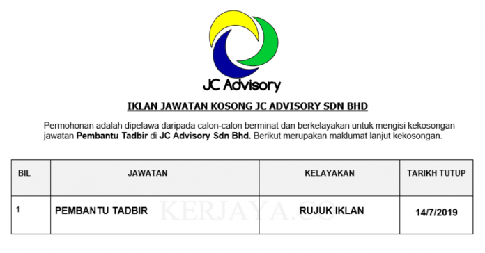 JC Advisory Sdn Bhd JC Advisory Sdn Bhd
