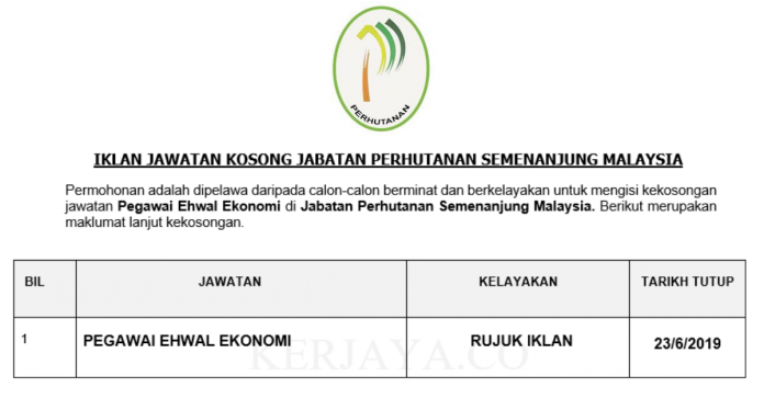 Jabatan Perhutanan Semenanjung Malaysia Jabatan Perhutanan Semenanjung Malaysia