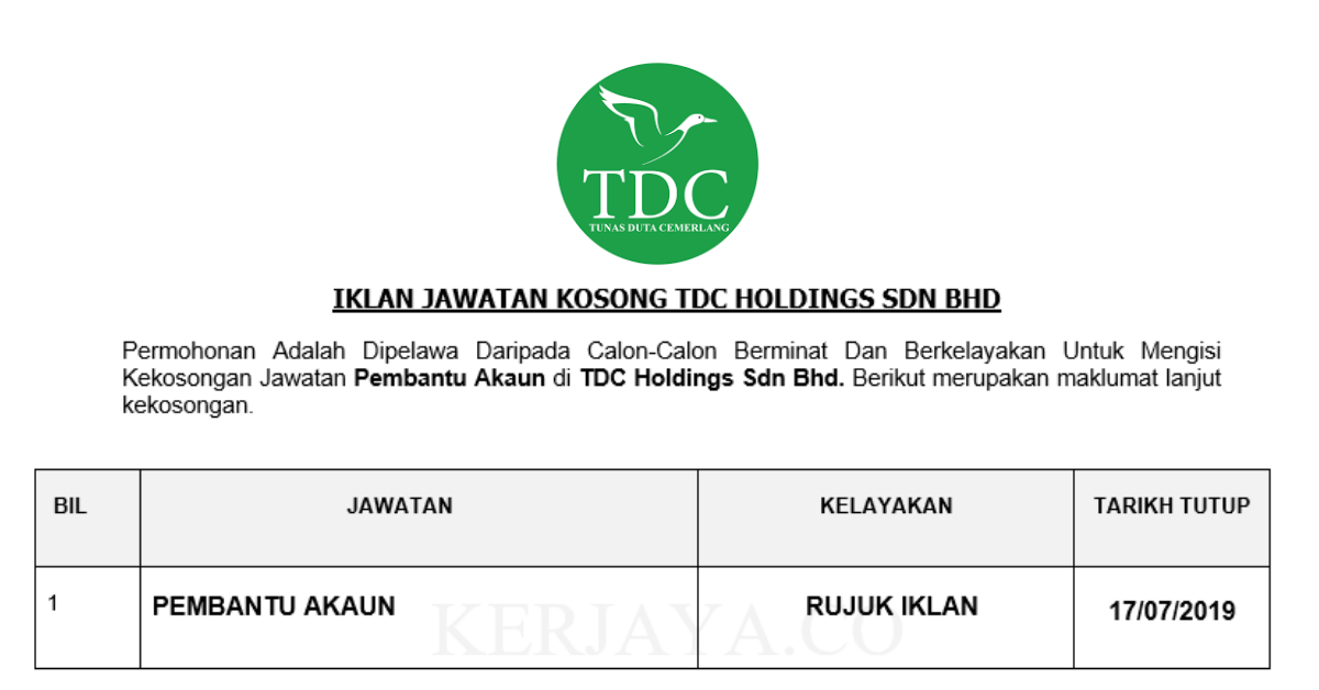 TDC Holdings Sdn Bhd