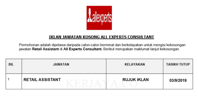All Experts Consultant All Experts Consultant