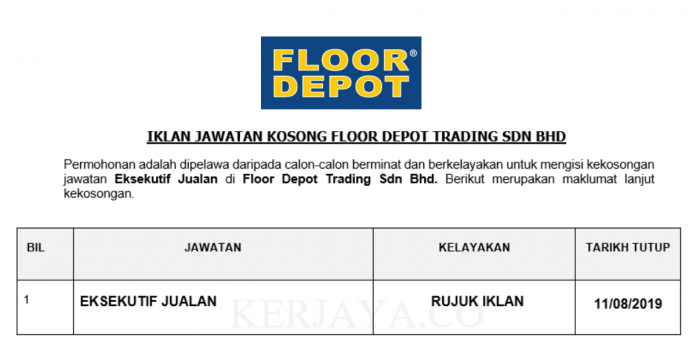 Floor Depot Trading Sdn Bhd Floor Depot Trading Sdn Bhd