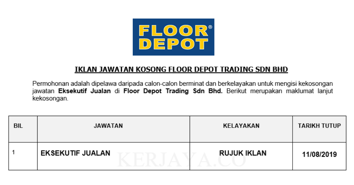 Floor Depot Trading Sdn Bhd