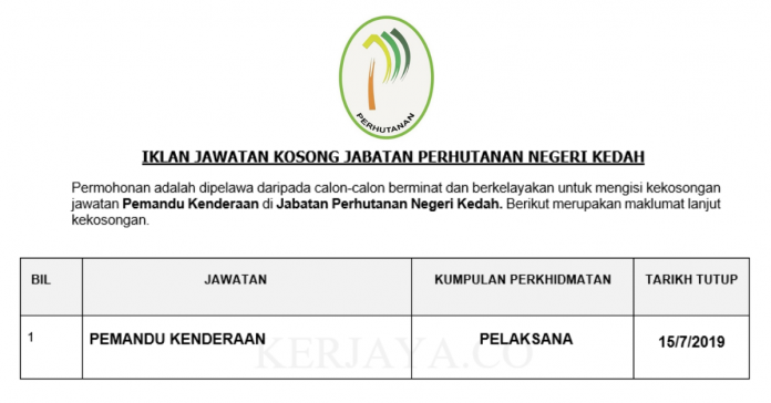 Jabatan Perhutanan Negeri Kedah Jabatan Perhutanan Negeri Kedah