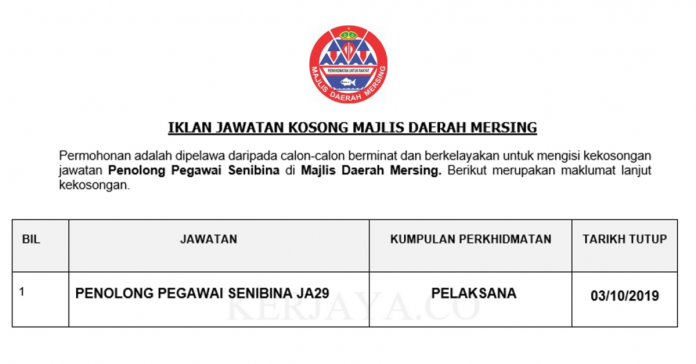 Majlis Daerah Mersing