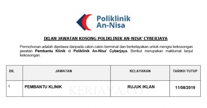 Poliklinik An-Nisa' Cyberjaya Poliklinik An-Nisa' Cyberjaya