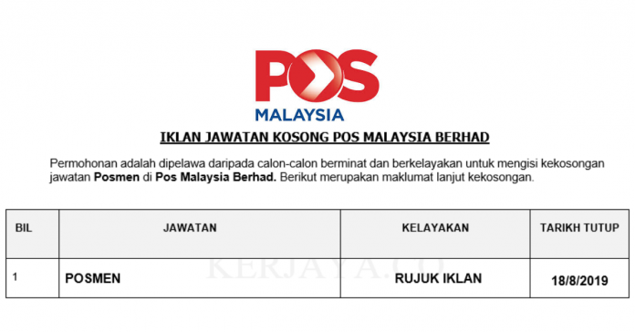 Pos malaysia Pos malaysia