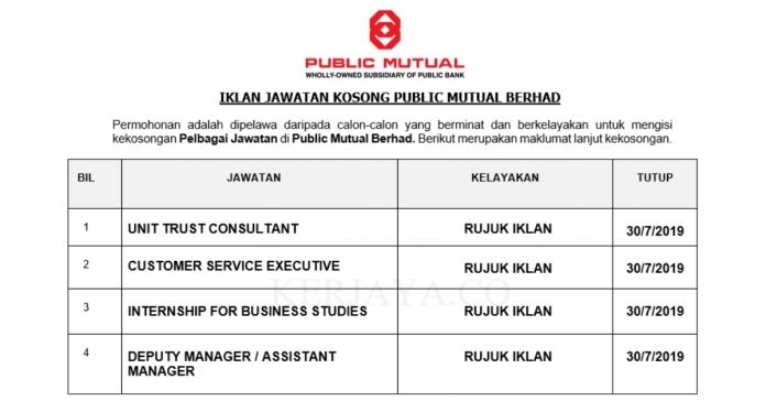 Public Mutual Berhad Public Mutual Berhad