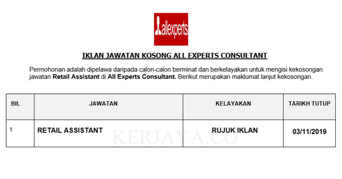 All Experts Consultant