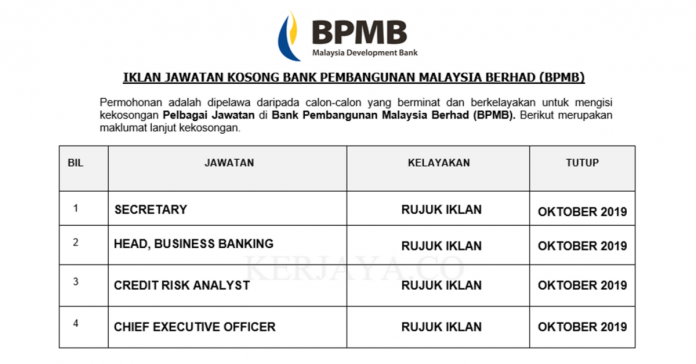 Bank Pembangunan Malaysia Berhad (BPMB) Bank Pembangunan Malaysia Berhad (BPMB)